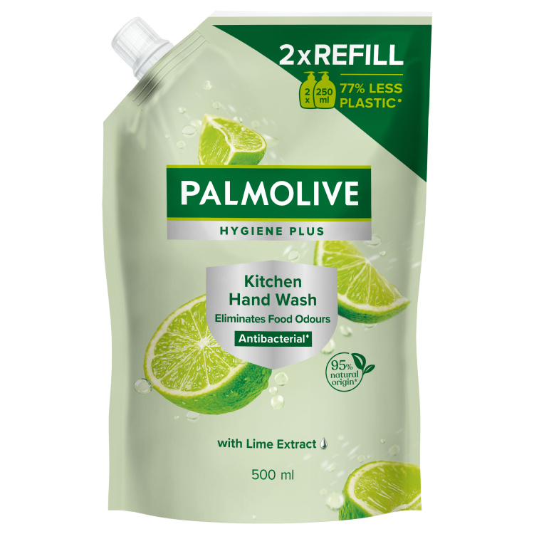 Palmolive Hygiene Plus Kitchen antibakteriální tekuté mýdlo náhradní náplň 500 ml
