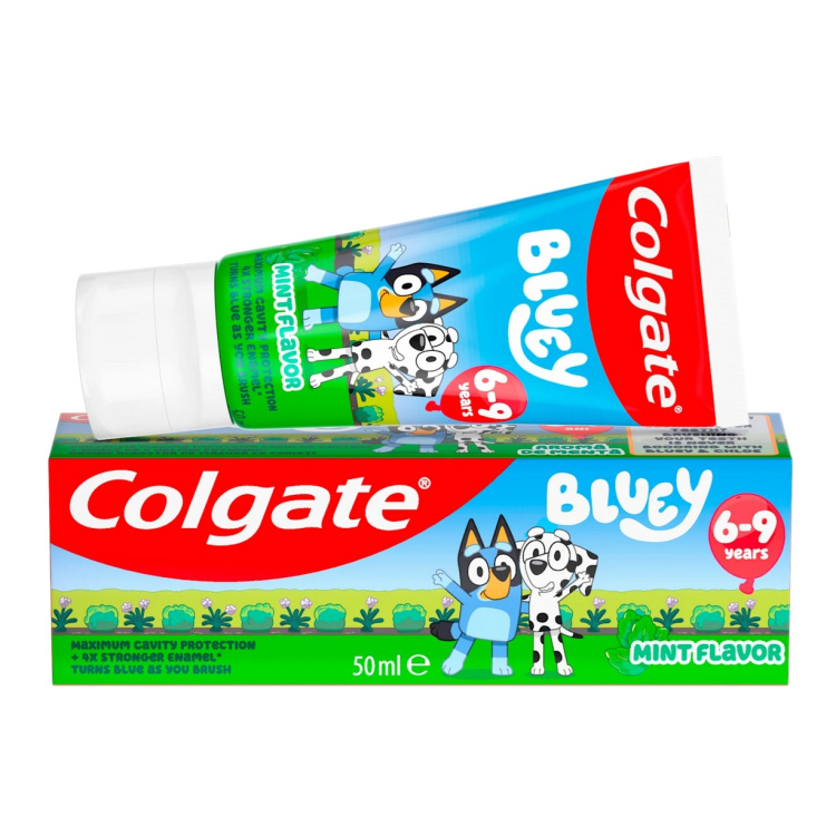 Colgate zubní pasta dětská Kids Bluey 6-9 let, 50 ml