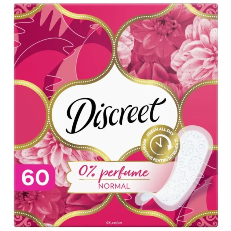 Discreet intimní dámské vložky normal 60 ks