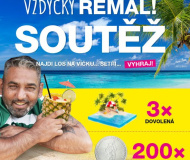 Soutěž s REMAL o dovolenou za 30.000 Kč či stříbrné mince!